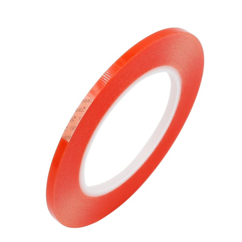 GENNEL 6mm x 25M Clear Double Sided Strong Adhesive Tape for Mobile Phone Laptop Camera LCD Screen Repair - Image 2